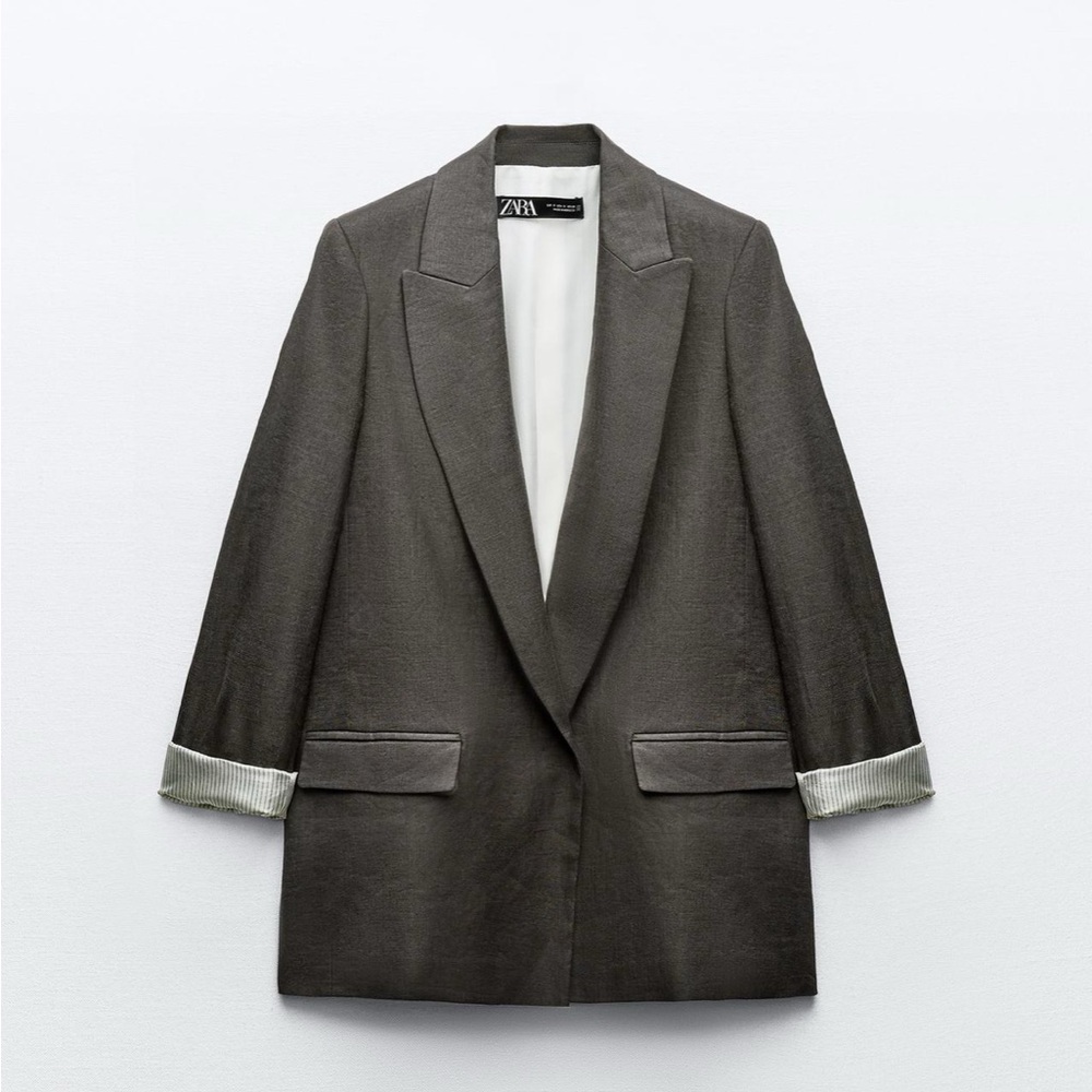 Zara Open Front Blazer